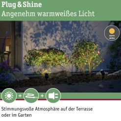 Plug & Shine LED Gartenstrahler - Pike Einzelspot