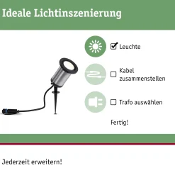 Plug & Shine LED Gartenstrahler - Classic Einzelspot
