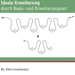 Plug & Shine LED Lichterkette - Naima Erweiterungsset