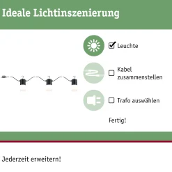 Plug & Shine LED Lichterkette - Tubs