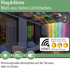 Plug & Shine LED Lichterkette - Yuna RGB 5m
