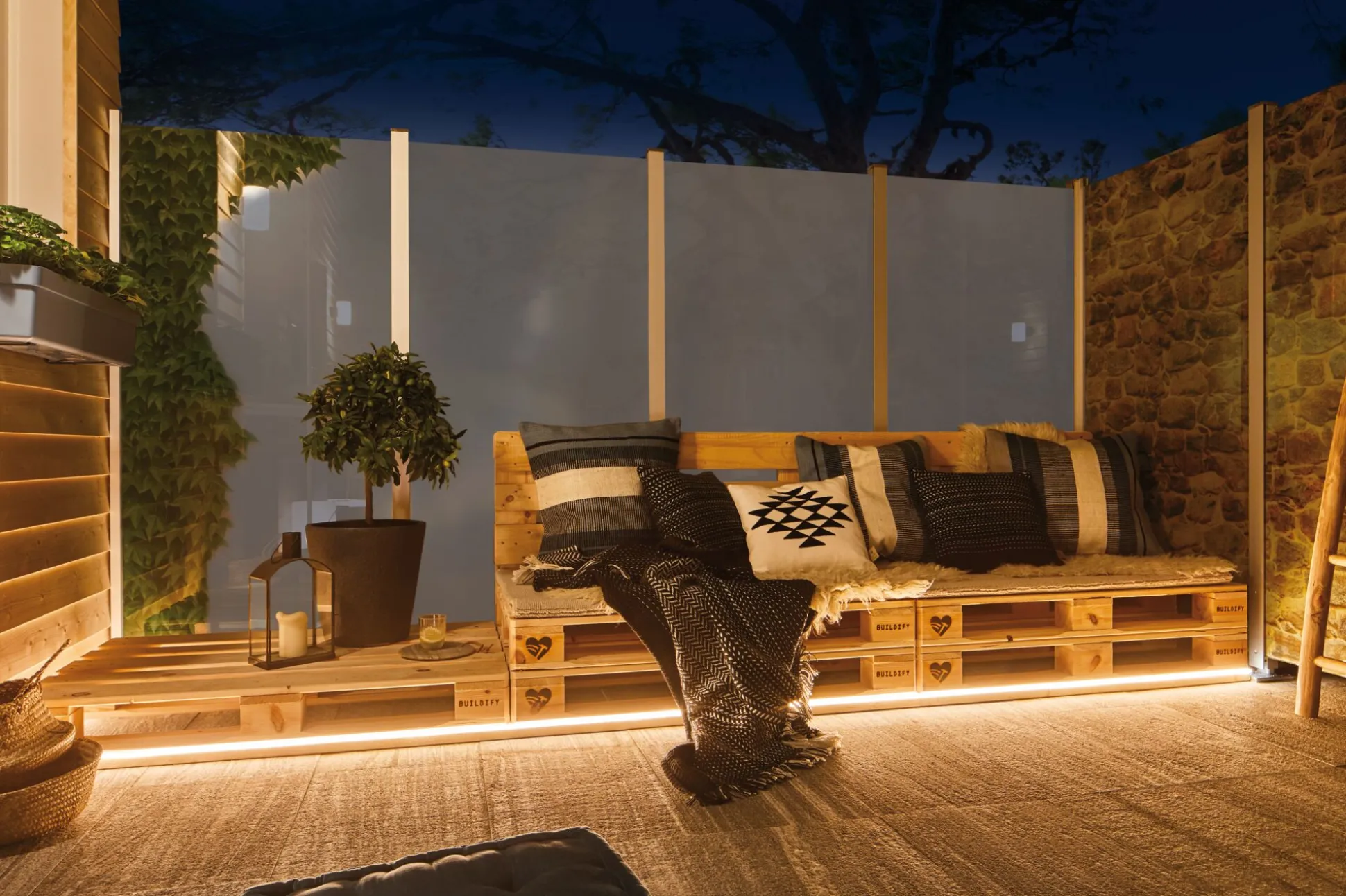 Plug & Shine LED Strip - Warmweiß Einzelstrip
