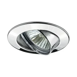 Premium Einbauleuchte - Premium Einbauleuchte rund 83mm 30° GU10 max. 50W 230V dimmbar Chrom