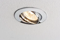 Premium Einbauleuchte - Premium Einbauleuchte rund 83mm 30° GU10 max. 50W 230V dimmbar Chrom