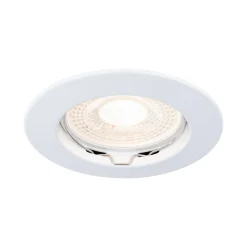 Premium Einbauleuchte - Premium Einbauleuchte IP44 rund 79mm GU5,3 max. 50W 230/12V dimmbar Weiß