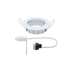 Premium LED Einbauleuchte - Premium LED Einbauleuchte IP44 rund 79mm GU10 max. 50W 230V dimmbar Weiß