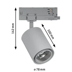 ProRail3 LED Schienenspot - Kratos 50°