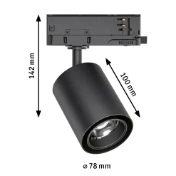 ProRail3 LED Schienenspot - Kratos
