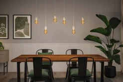 Rustic Shine Standard 230V - LED Globe Filament in S-Form