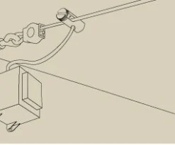 Seilsystem - Stromeinspeisung