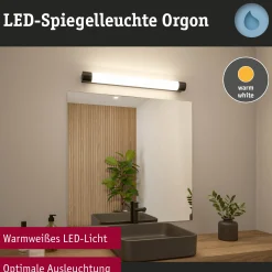 Selection Bathroom LED Spiegelleuchte - Orgon Steckdose