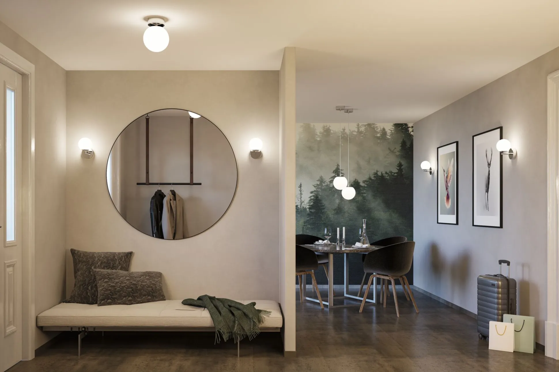Selection Bathroom LED Wandleuchte - Gove