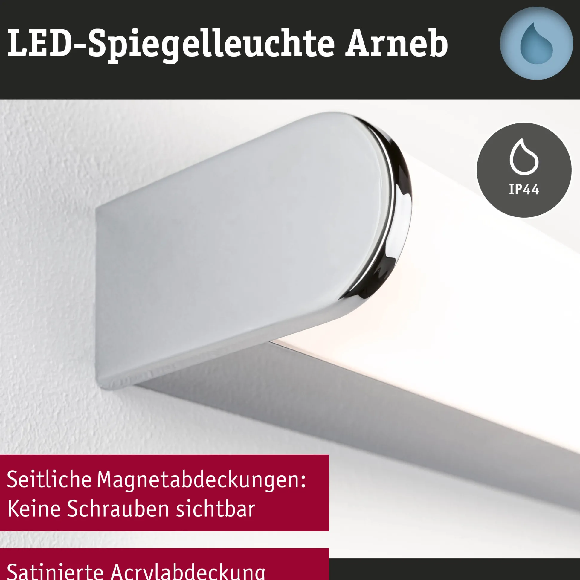 Selection Bathroom LED Wandleuchte - Arneb