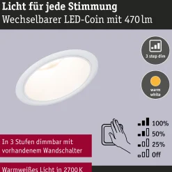 Set LED Einbauleuchte - Cole 6er-Set