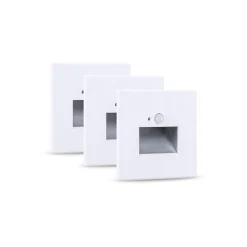 Set LED Wandeinbauleuchte - Edge 3er-Set