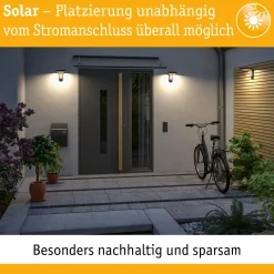 Set Solar LED Hausnummernleuchte - Nummer 15
