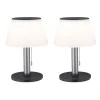 Set Solar LED Tischleuchte - Lillesol 2er-Set