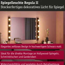 Set Spiegelleuchte - Regula II 4-flammig