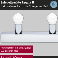 Set Spiegelleuchte - Regula II 3-flammig