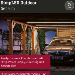 SimpLED LED Strip - Outdoor Komplettset