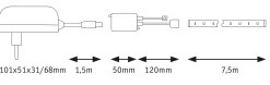 SimpLED LED Strip - RGB Komplettset