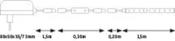 SimpLED Power LED Strip - Neutralweiß Komplettset