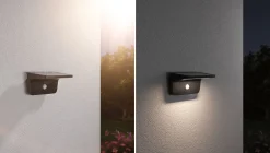 Solar LED Außenwandleuchte - Cyrus inkl. Bewegungsmelder und Orientierungslicht