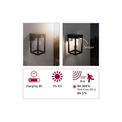Solar LED Außenwandleuchte - Marisol