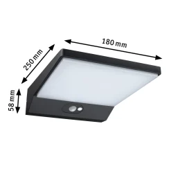 Solar LED Außenwandleuchte - Ronas