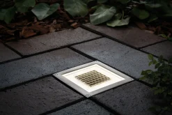 Solar LED Bodeneinbauleuchte - Cube