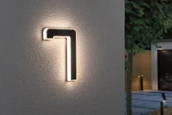 Solar LED Hausnummernleuchte - Nummer 7