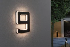 Solar LED Hausnummernleuchte - Nummer 9