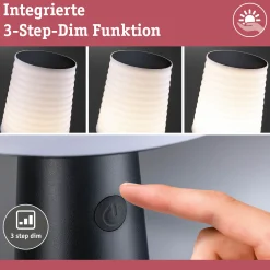 Solar LED Tischleuchte 3-Step-Dim - Ilanga