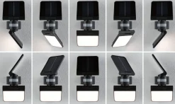 Solar LED Wandfluter - Lesla Dämmerungsgesteuerter Bewegungsmelder (IR)