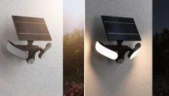 Solar LED Wandfluter - Sonlig Dämmerungsgesteuerter Bewegungsmelder (IR)
