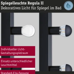 Spiegelleuchte - Regula II