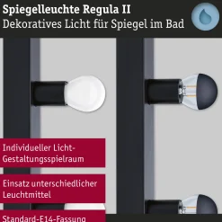 Spiegelleuchte - Regula II