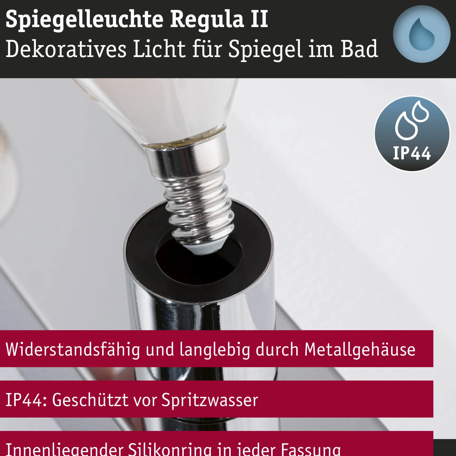 Spiegelleuchte - Regula II
