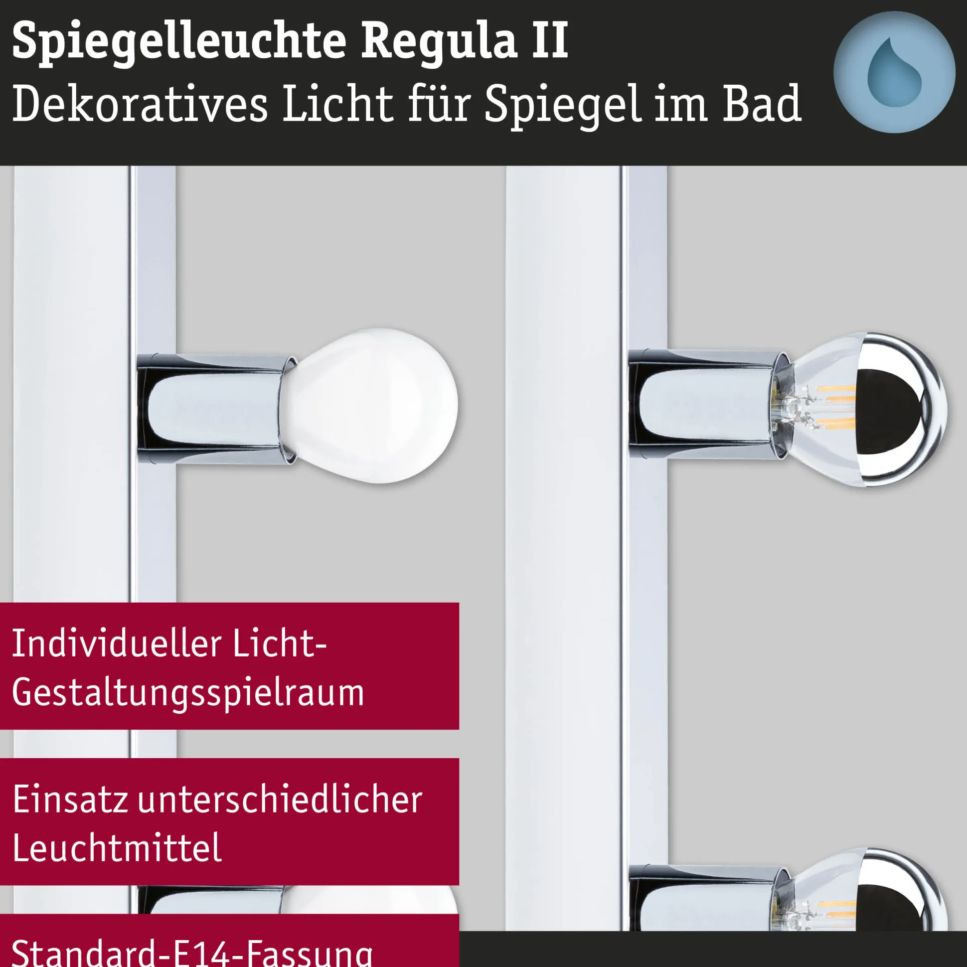 Spiegelleuchte - Regula II