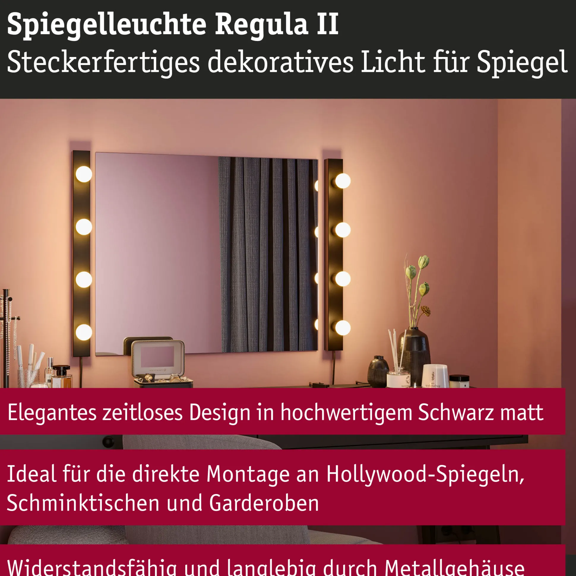 Spiegelleuchte - Regula II
