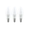 Standard 230V - LED Kerze 3er-Set