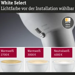 Standard 230V - LED Reflektor GU10 Dip Switch