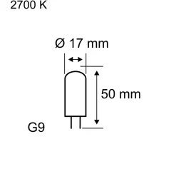 Standard 230V - LED Stiftsockel 1er-Set