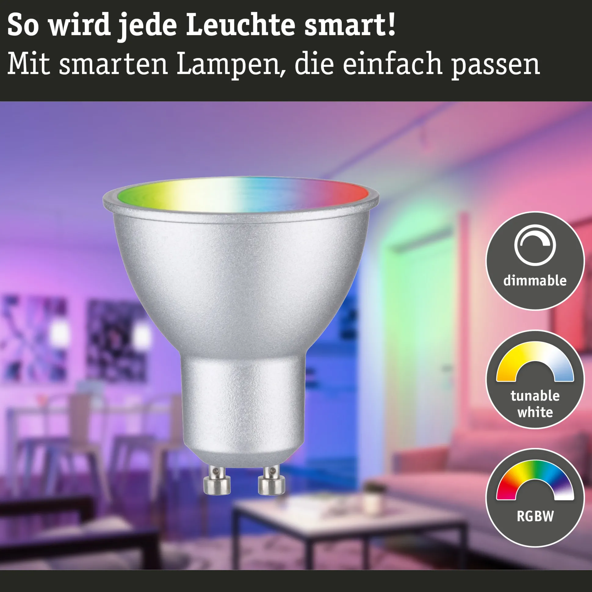Standard 230V Smart Home Zigbee 3.0 - LED Reflektor GU10