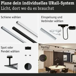 URail Pendel 3-Step-Dim - Alejandro