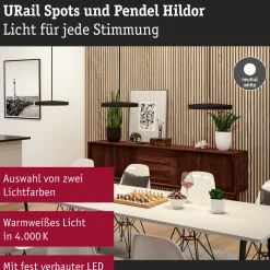 URail Pendel 3-Step-Dim - Hildor