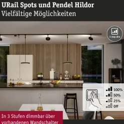 URail Pendel 3-Step-Dim - Hildor