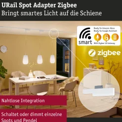 URail Schienenadapter Smart Home Zigbee 3.0 - URail Schienenadapter Smart Home Zigbee 3.0