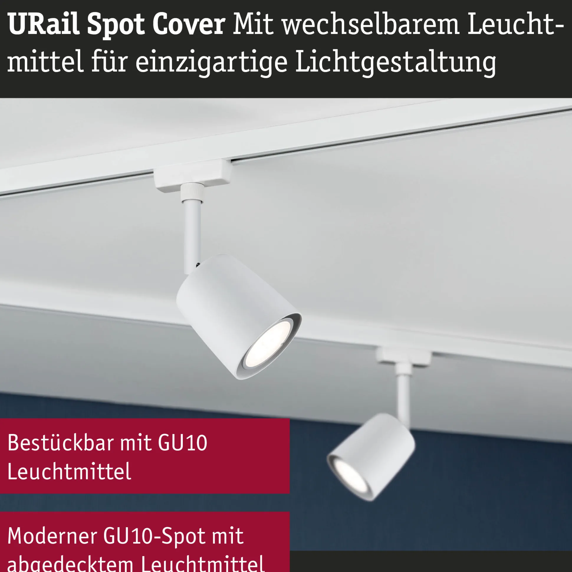 URail Schienenspot - Cover Einzelspot