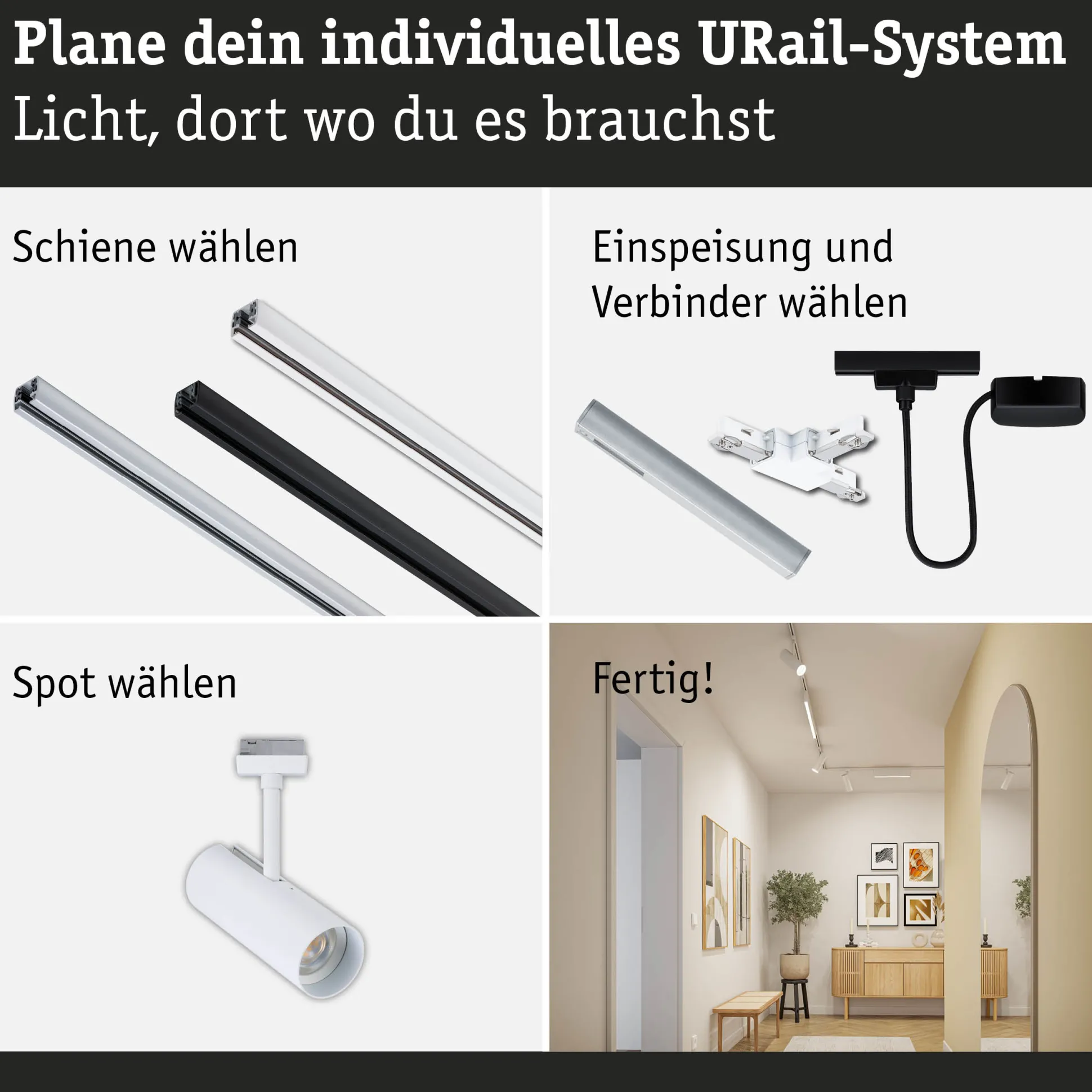 URail Schienenspot - Theron Einzelspot